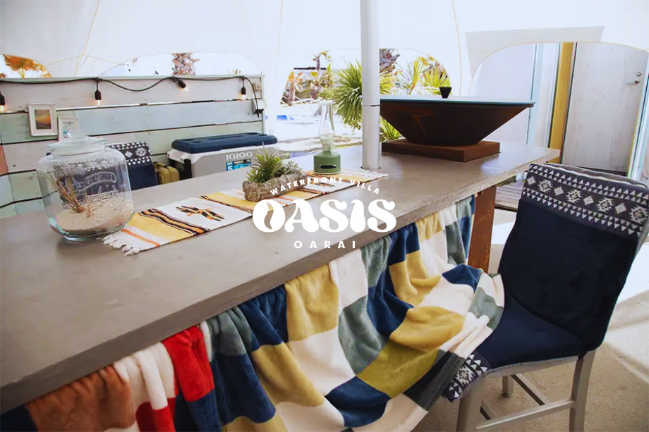 OASIS-OARAI 極上グランピング 社員旅行やグループ旅行むけ 1～24名